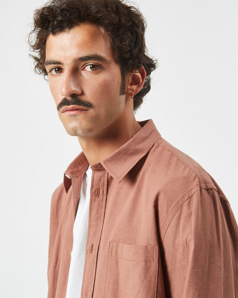 Minimum Men's Jack Shirt in Clove