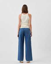 Load image into Gallery viewer, Minimum Women's Astas Straight Jean in Indigo Blue