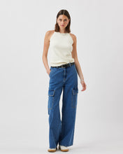 Load image into Gallery viewer, Minimum Women's Astas Straight Jean in Indigo Blue
