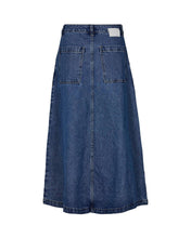 Load image into Gallery viewer, Minimum Women's Jannah Midi Skirt in Indigo Blue