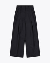 Load image into Gallery viewer, Wemoto Women&#39;s Franny Pleated Wide Pants in Navy
