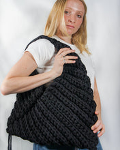 Load image into Gallery viewer, Loosends Crochet Triangle Tote