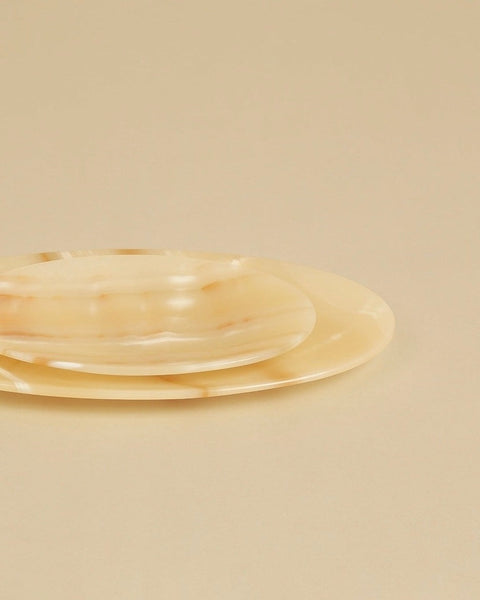 SUQ Large Alabaster Accent Plate