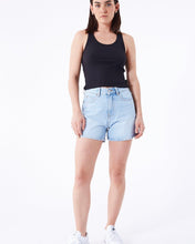 Load image into Gallery viewer, Dr. Denim Women's Nora Shorts in Stream Light Used