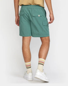 Revolution Men's Cargo Shorts in Green