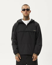 Load image into Gallery viewer, Afends Men's System Water Resistant Anorak in Black