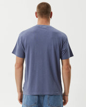 Load image into Gallery viewer, Afends Men's Foundation Boxy Tee in Washed Marlin