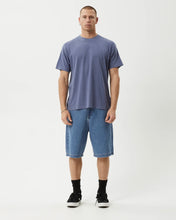 Load image into Gallery viewer, Afends Men's Foundation Boxy Tee in Washed Marlin