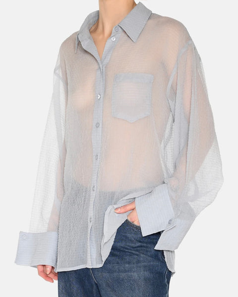 Minimum Women's Pina Shirt in Vapor Blue