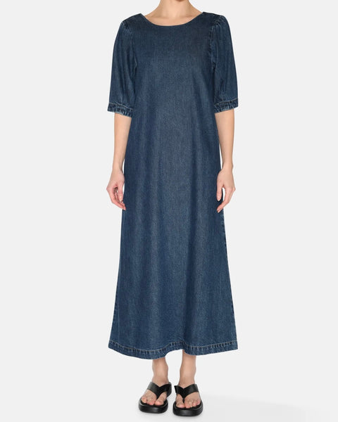 Minimum Women's Dalila Dress in Medium Blue