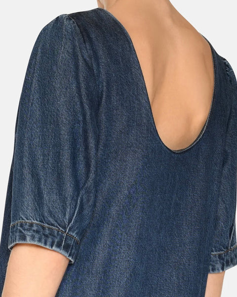 Minimum Women's Dalila Dress in Medium Blue