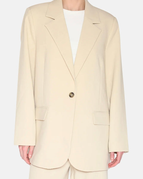 Minimum Women's Novi Blazer in Brown Rice