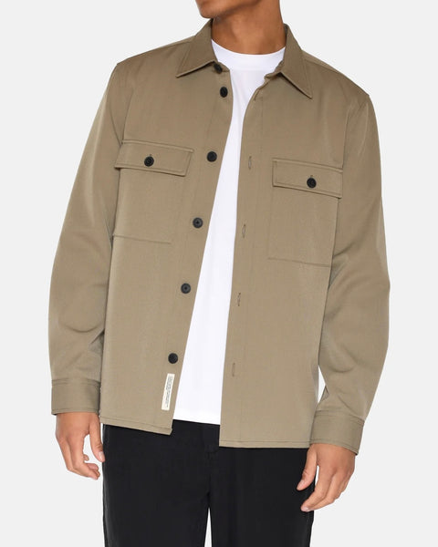 Minimum Men's Santon Overshirt in Mermaid