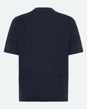 Load image into Gallery viewer, Minimum Men's Aron Short Sleeve Sweater in Sky Captain
