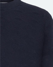 Load image into Gallery viewer, Minimum Men's Aron Short Sleeve Sweater in Sky Captain