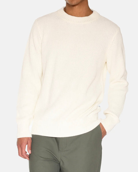 Minimum Men's Rob Sweater in Coco Milk