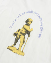 Load image into Gallery viewer, Tee Library Men's Never Lose Tee in White