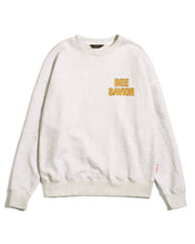 Load image into Gallery viewer, Tee Library Men's Bee Saviour Sweatshirt in Grey Melange