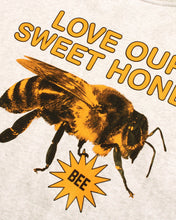 Load image into Gallery viewer, Tee Library Men's Bee Saviour Sweatshirt in Grey Melange