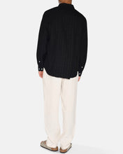 Load image into Gallery viewer, Minimum Men's Pedro Relaxed Shirt in Black
