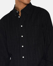 Load image into Gallery viewer, Minimum Men's Pedro Relaxed Shirt in Black