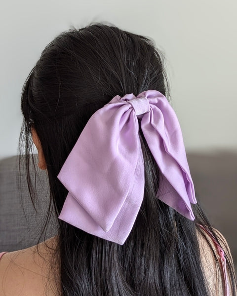 Janzy Bow Hair Scrunchie