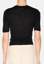 Load image into Gallery viewer, Minimum Women's Leia T Shirt in Black Ink