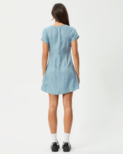 Load image into Gallery viewer, Afends Women's Delia Mini Dress in Blue
