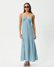 Load image into Gallery viewer, Afends Women's Delia Maxi Dress in Blue