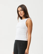 Load image into Gallery viewer, Afends Women's Charlie Singlet in White