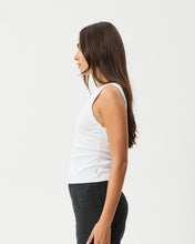 Load image into Gallery viewer, Afends Women's Charlie Singlet in White