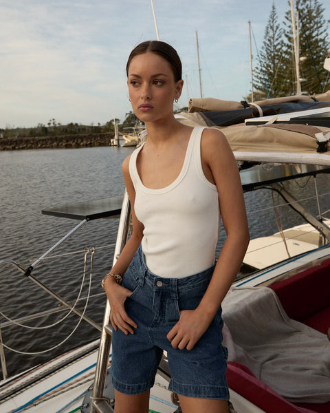 Afends Women's Emilie Denim Short