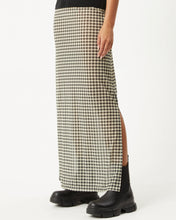 Load image into Gallery viewer, Afends Women's Gambet Maxi Skirt in Black/Sand