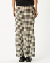 Load image into Gallery viewer, Afends Women's Gambet Maxi Skirt in Black/Sand