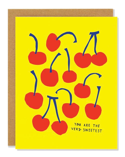 Badger & Burke Cherries Greeting Card