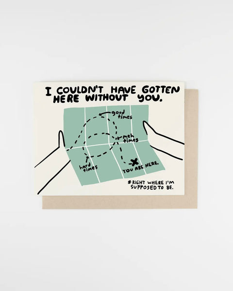 People I've Loved Gotten Here Card