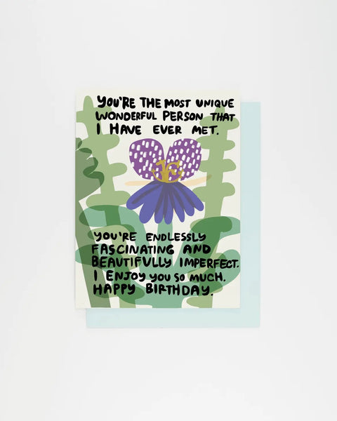 People I've Loved I Enjoy You Birthday Card