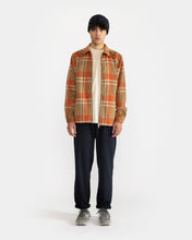 Load image into Gallery viewer, Revolution Men&#39;s Zipped Overshirt in Orange
