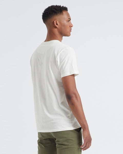 By Garment Makers Men's Organic Tee in Marshmallow