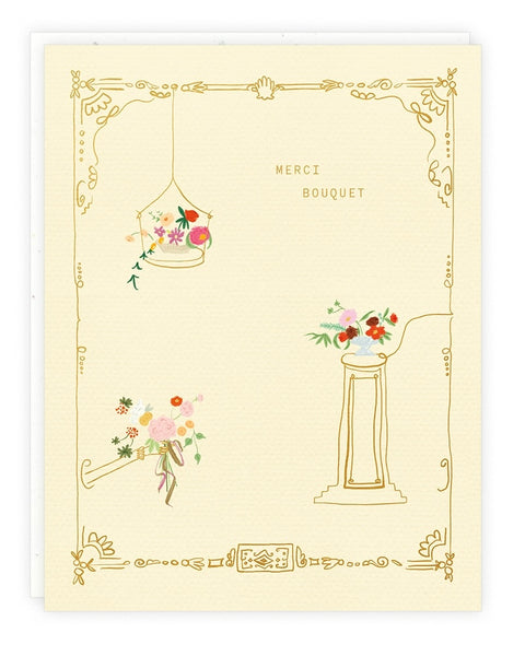 Someday Studio Merci Bouquet Card