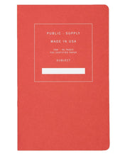 Load image into Gallery viewer, Public Supply Soft Cover Notebook