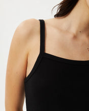 Load image into Gallery viewer, Afends Women&#39;s Taylor Rib Tank in Black
