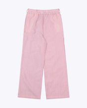 Load image into Gallery viewer, Wemoto Women's Freida Seersucker Easy Pants in Red