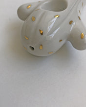 Load image into Gallery viewer, Farbod Ceramics Porcelain Cactus Pipe in White
