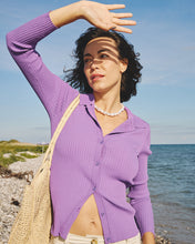 Load image into Gallery viewer, Minimum Women&#39;s Phaita Cardigan in Chive Blossom

