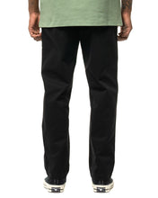 Load image into Gallery viewer, Taikan Men&#39;s Relaxed Chino in Black back close up
