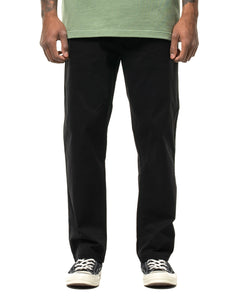 Taikan Men's Relaxed Chino in Black front close up