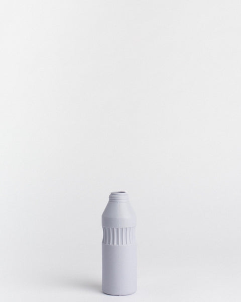 Middle Kingdom Portico Bottle Vase in lilac grey