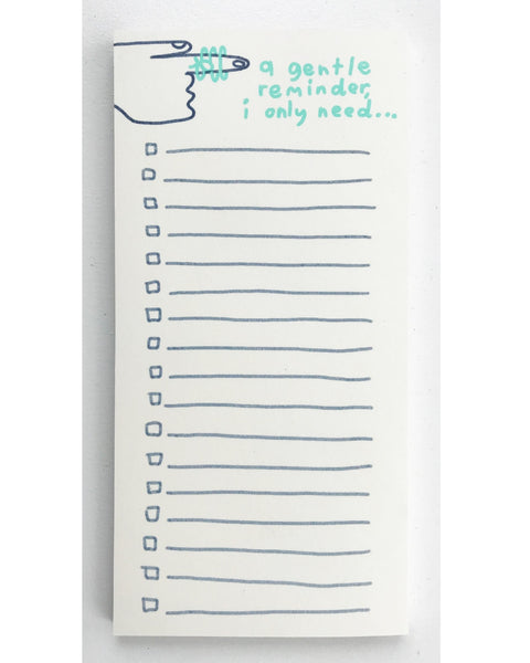 People I've Loved Gentle Reminder Notepad