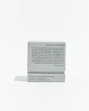 Load image into Gallery viewer, the back of Boheme Fragrances Istanbul Candle's box on a white surface